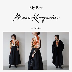 【マイベスト マメ vol.8】≪Mame Kurogouchi≫Marble Print High Neck Jersey Top